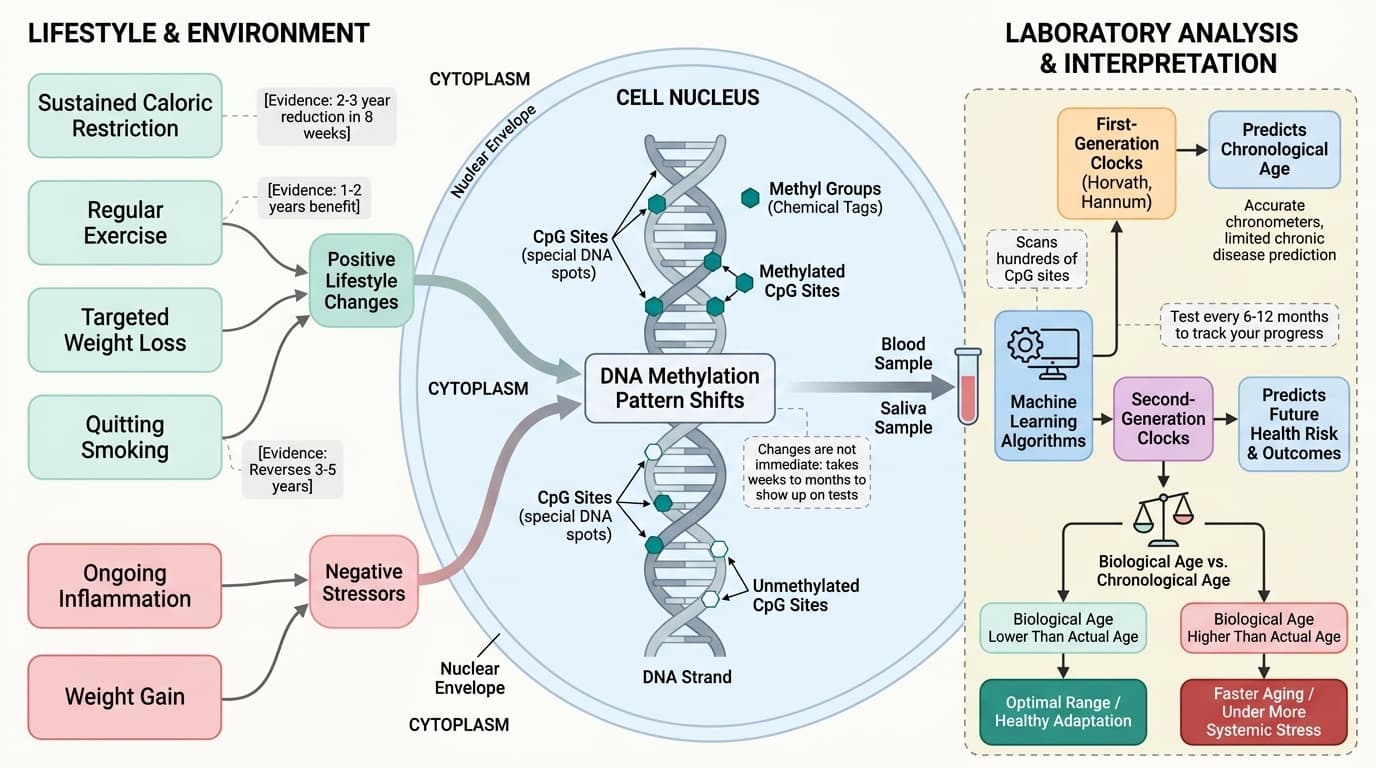 Epigenetic Clocks: What Your Biological Age Test Really Means (and What It Doesn’t)